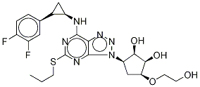 Ticagrelor-d7 Structure