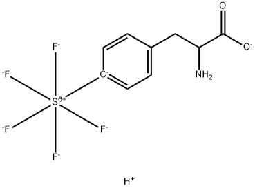 4-(Pentafluorosulfur)-DL-phenylalanine Structure