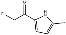 Ethanone, 2-chloro-1-(5-methyl-1H-pyrrol-2-yl)- (9CI),126624-54-2,结构式