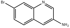 7-溴喹啉-3-胺,1266322-58-0,结构式