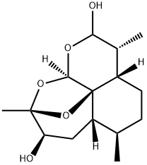 3-Hydroxy Desoxy-dihydroarteMisinin 化学構造式