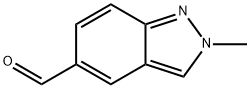 2-methyl-2H-indazole-5-carbaldehyde Structure