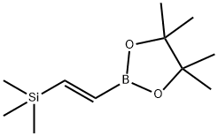 2-(三甲基硅基)乙烯硼酸频哪醇酯,126688-99-1,结构式