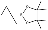 4,4,5,5-tetraMethyl-2-(1-Methylcyclopropyl)-1,3,2-Dioxaborolane Structure