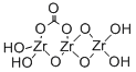 炭酸ジルコニウム(IV)水和物, 塩基性 化学構造式