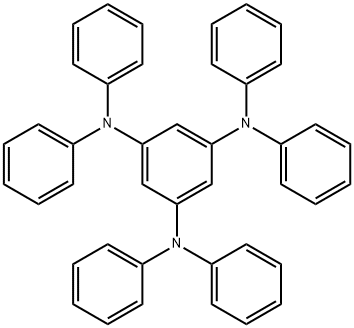 1 3 5-TRIS(DIPHENYLAMINO)BENZENE  97 Structure