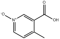 3-Pyridinecarboxylicacid,4-methyl-,1-oxide(9CI) 结构式