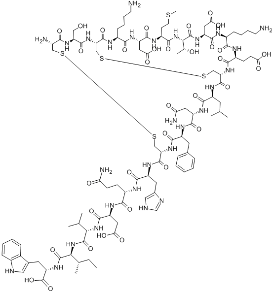 サラホトキシンS-6a 化学構造式