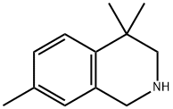 4,4,7-triMethyl-1,2,3,4-tetrahydroisoquinoline 化学構造式