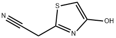 2-Thiazoleacetonitrile,  4-hydroxy- 结构式