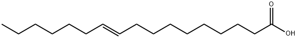 十七碳烯酸(反-10),126761-43-1,结构式