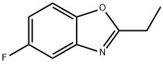 2-Ethyl-5-fluorobenzoxazole 化学構造式