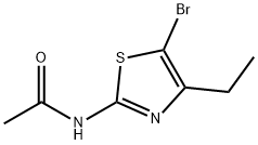 2-Acetamido-5-bromo-4-ethylthiazole Struktur