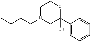 4-BUTYL-2-PHENYL-2-MORPHOLINOL Struktur