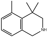 4,4,5-三甲基-1,2,3,4-四氢异喹啉 结构式