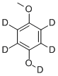 4-METHOXYPHENOL-2,3,5,6-D4,OD Structure