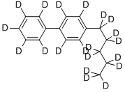 4-N-PENTYLDIPHENYL-D20 Struktur