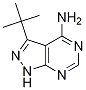 3-tert-butyl-1H-pyrazolo[3,4-d]pyriMidin-4-aMine,1268520-45-1,结构式