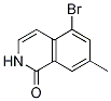 5-BROMO-7-METHYL-1,2-DIHYDROISOQUINOLIN-1-ONE|