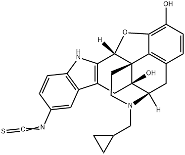 NALTRINDOLE ISOTHIOCYANATE,126876-64-0,结构式