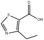 4-乙基噻唑-5-羧酸,126889-07-4,结构式