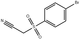 4-BROMOBENZENESULPHONYLACETONITRILE,126891-45-0,结构式