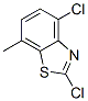 Benzothiazole, 2,4-dichloro-7-methyl- (9CI) Struktur