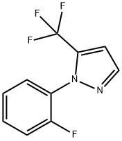 1-(2-Fluoro-phenyl)-5-trifluoromethyl-1H-pyrazole Structure