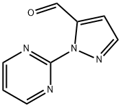 1 - (2-嘧啶基)- 5 -甲醛- 1H -吡唑, 1269293-84-6, 结构式
