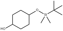 4-(tert-Butyl-dimethyl-silanyloxy)-cyclohexanol Struktur