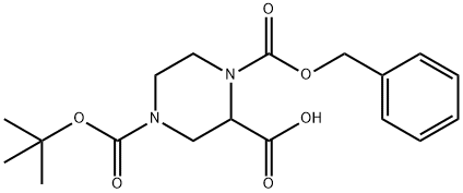 N-4-BOC-N-1-CBZ-2-PIPERAZINE CARBOXYLIC ACID