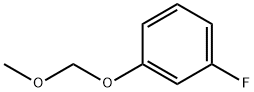 1-フルオロ-3-(メトキシメトキシ)ベンゼン 化学構造式