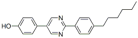 2-(4-Hexylphenyl)-5-(4-hydroxyphenyl)-pyrimidine Structure