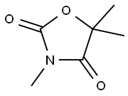 3,5,5-TRIMETHYLOXAZOLIDINE-2,4-DIONE Struktur