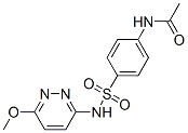 4'-(6-methoxypyridazin-3-ylsulphamoyl)acetanilide 