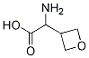 3-Oxetaneacetic acid, a-aMino- Struktur