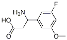 Benzenepropanoic acid, .beta.-amino-3-fluoro-5-methoxy-|