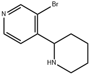3-broMo-4-(piperidin-2-yl)pyridine,1270362-53-2,结构式
