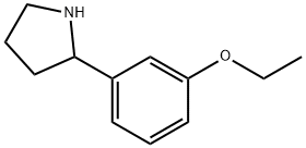 2-(3-Ethoxyphenyl)pyrrolidine Structure