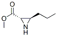 2-Aziridinecarboxylicacid,3-propyl-,methylester,(2S-trans)-(9CI) 化学構造式