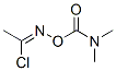 (1-chloroethylideneamino) N,N-dimethylcarbamate 化学構造式