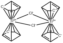 BIS-(CYCLOPENTADIENYL)-CHLOROTITANIUM(III) DIMER,1271-18-7,结构式