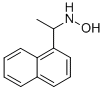 N-(1-NAPHTHALEN-1-YL-ETHYL)-HYDROXYLAMINE, 127104-25-0, 结构式