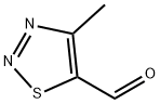 四甲基-1,2,3噻二唑-5甲醛 结构式