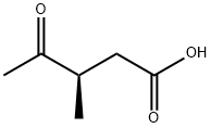 Pentanoic acid, 3-methyl-4-oxo-, (R)- (9CI) 化学構造式