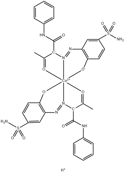Acid Yellow 4R Struktur