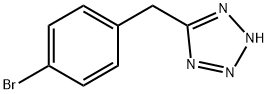 5-(4-BROMO-BENZYL)-2H-TETRAZOLE Struktur