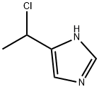 1H-Imidazole, 5-(1-chloroethyl)- Struktur