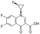 3-Quinolinecarboxylic acid, 6,7-
difluoro-1-(2-fluorocyclopropyl)-1,4-
dihydro-4-oxo-, cis-(+)- (9CI)|西他沙星中间体