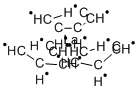 三(环戊二烯)化镧, 1272-23-7, 结构式